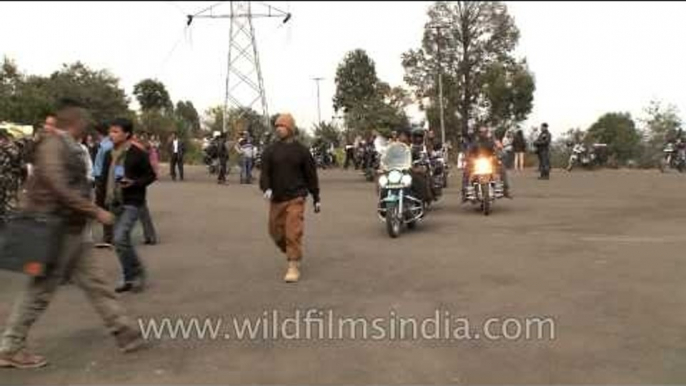 Motorbiking is in their blood - Royal Enfield riders at North East Riders Meet 2012, Kohima