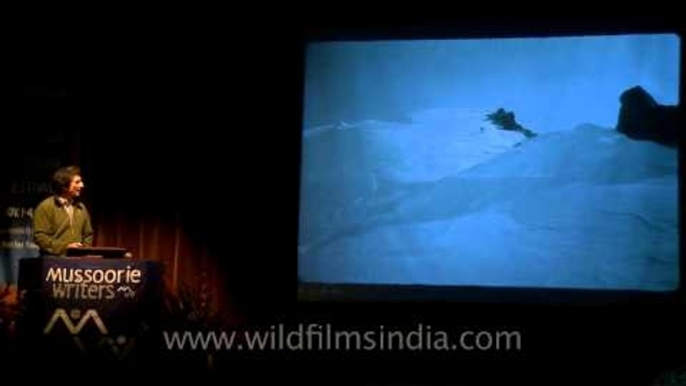 Steve Swenson speaking at Mussoorie Writers Mountain Festival Part - 4