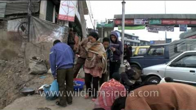 Women vegetable hawkers of Kohima