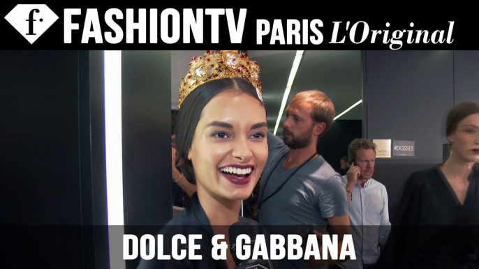 Dolce & Gabbana Backstage | Milan Fashion Week Spring/Summer 2015 | FashionTV