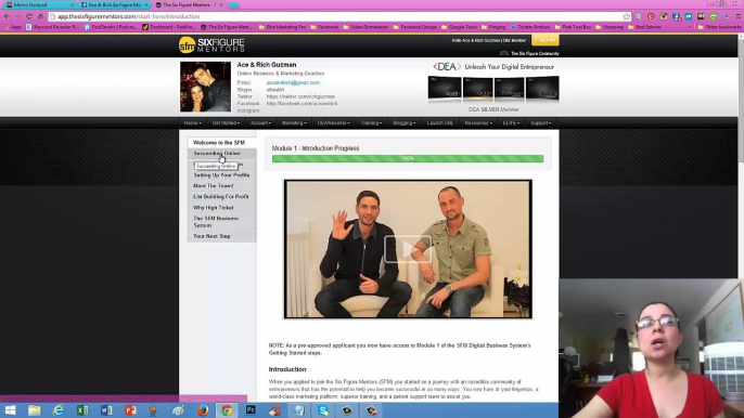 Six Figure Mentors Training | #1 Get Started Module Overview