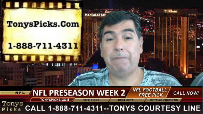 NFL Free Picks Week 2 Preseason Betting Odds Pro Football Predictions Saturday 8-16-2014