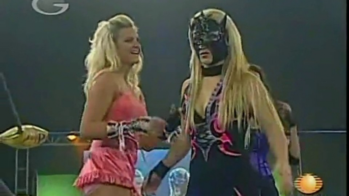 SexyStar, Rain & Jennifer Blake vs Cinthia Moreno, Mary & Faby Apache -  Lucha Libre Mexico