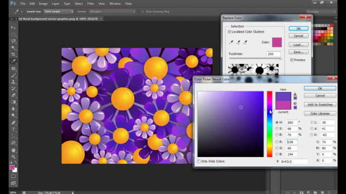 Change the color of the objects in CS6 ( CS6 Nesnelerin rengini değiştirme )