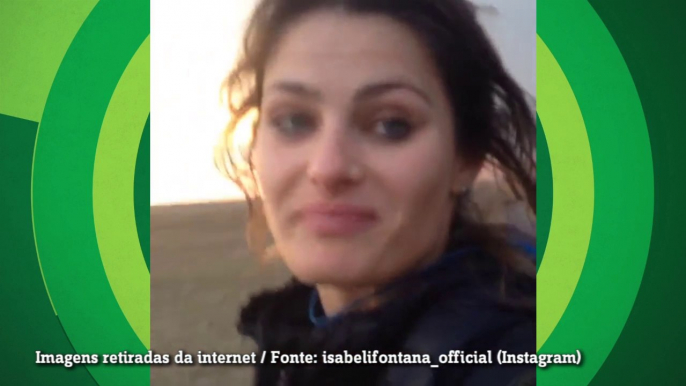 Modelo Isabeli Fontana se arrisca nos esportes radicais