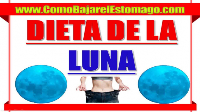 Como bajar de peso con la dieta de la luna