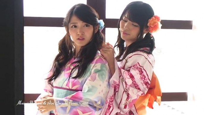 YG 2014 #17 Maimi Yajima & Airi Suzuki