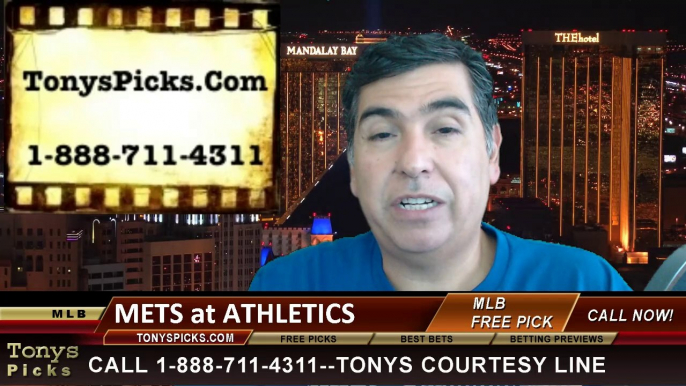 MLB Pick Oakland Athletics vs. New York Mets Odds Prediction Preview 8-20-2014