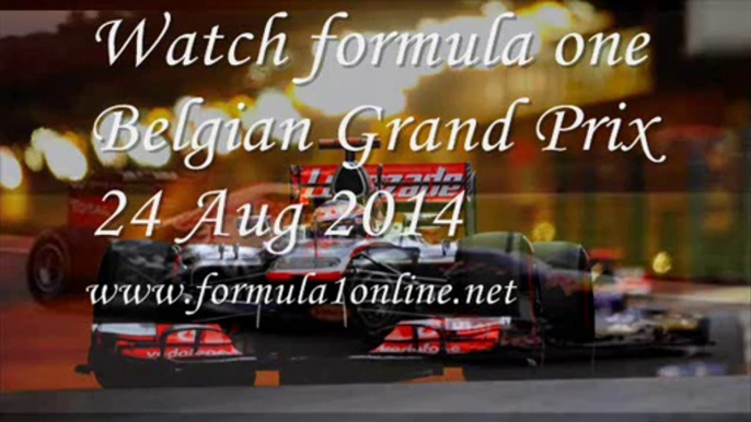 Watch Here 2014 formula one Belgian grand prix