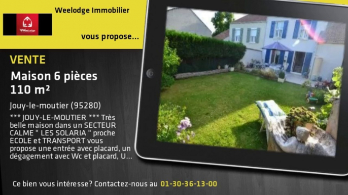 Vente - maison - Jouy-le-moutier - 110m²