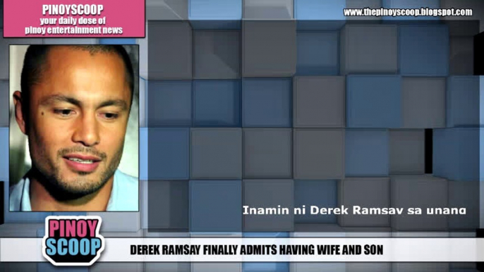 Derek Ramsay Finally Admits He Was Married And Has A Son