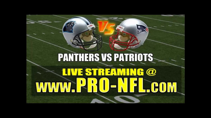 Watch Carolina Panthers vs New England Patriots NFL Football Streaming Online