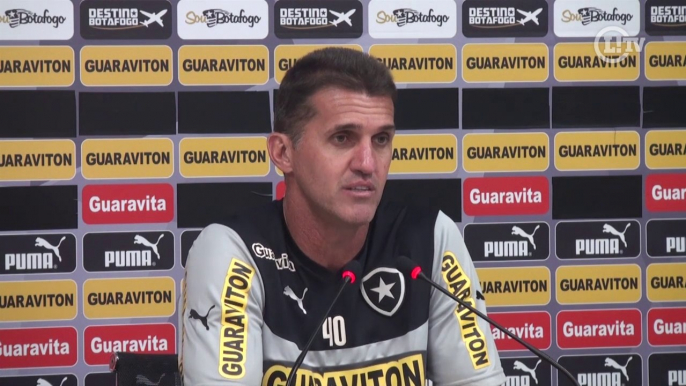 Mancini avalia oscilação do Botafogo no Brasileirão