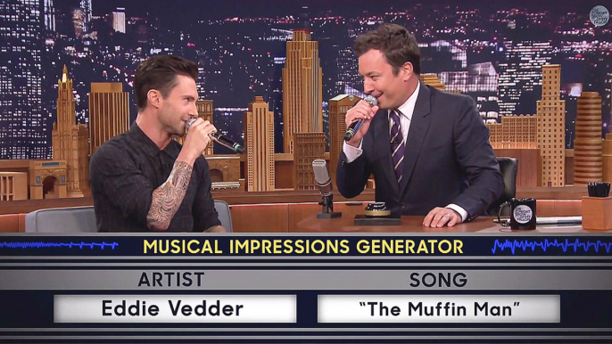 ADAM LEVINE's Amazing MICHAEL JACKSON Impression! | What's Trending Now!