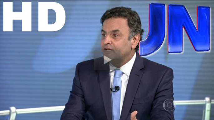 [HD] Entrevista Completa Aécio Neves no Jornal Nacional com William Bonner