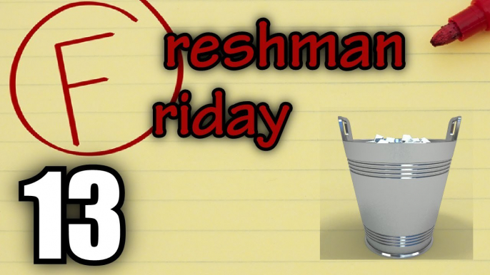 ALS ICE BUCKET CHALLENGE [FRESHMAN FRIDAY]