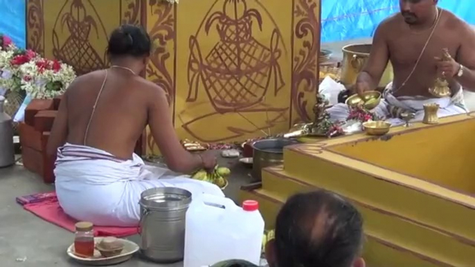 Govindapuram mahaswami tapovanam 2 year maharudram 31 08 14