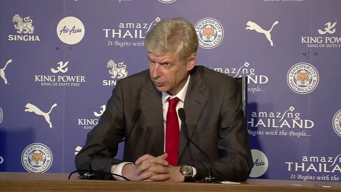 Arsene Wenger laments missed opportunities after Arsenal draw at Leicester