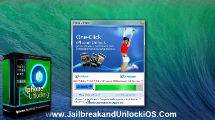 Factory Unlock iOS 7.1.2 iPhone 4 Any Baseband T&T Koodo Telus Rogers sprint verizon Vodafone