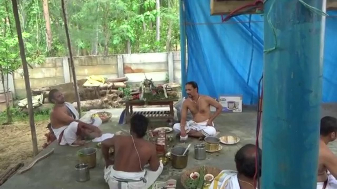 govindapuram sri mahaswamigal tapovanam 2nd year maharudram 31 08 14