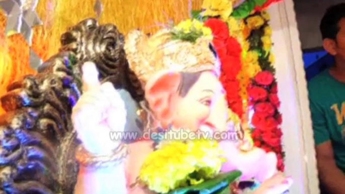 Divyanka Tripathi ( Ishita ) ganapati Aarti & pooja with family (31st Aug)