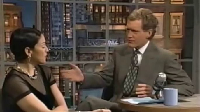 MADONNA - Interview de David LETTERMAN