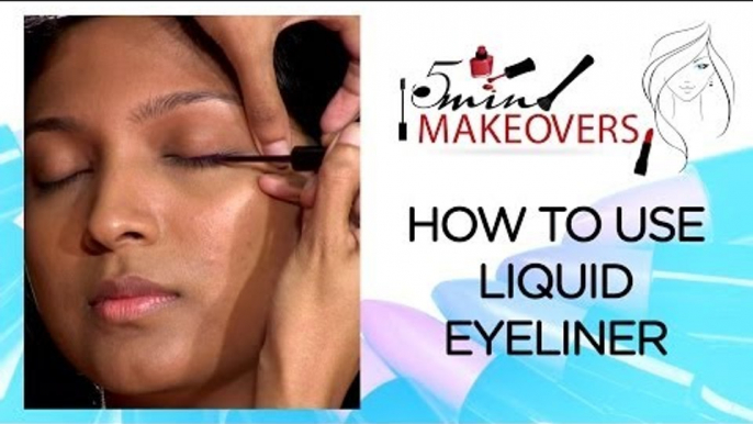 Quick Eye Make-up II How To Use Liquid Eyeliner II The Cloakroom