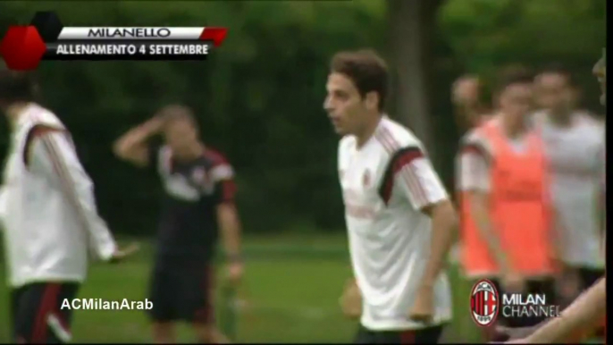 Fernando Torres and Giacomo Bonaventura's goals in training, September 4th