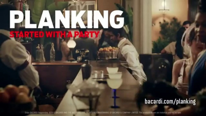 People Agency Anuncio Bacardi 'Planking It Started with a Party'