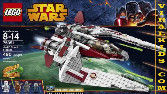 LEGO Star Wars Jedi Scout Fighter 75051   Toys Review (1)