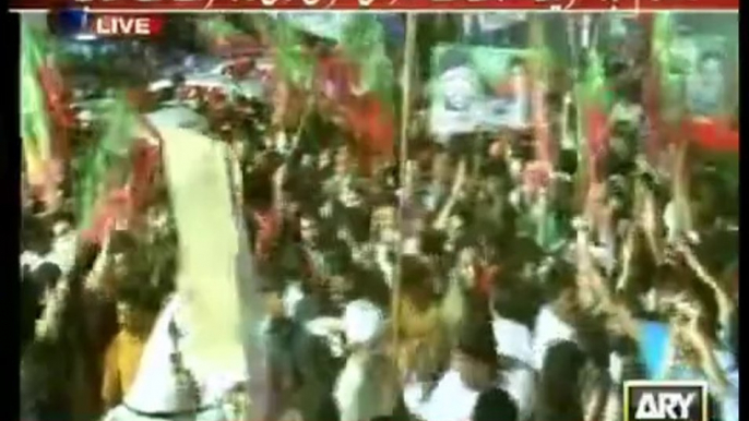 Imran Khan Speech at PTI Azadi March Islamabad - 7th September 2014