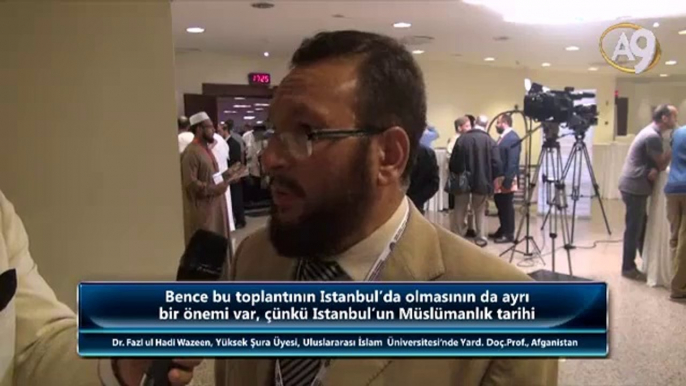 Dr. Fazl ul Hadi Wazeen, Yüksek Şura Üyesi, Uluslararası İslam Üniversitesi’nde Yardımcı Doçent Profesör, Afganistan