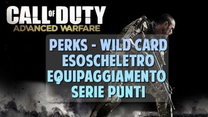 PERK, EXO ABILITY, SCORESTREAKS, WILDCARD Advanced Warfare