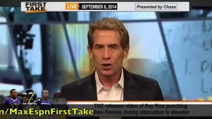 Ray Rice Footage Reaction - ESPN First Take.