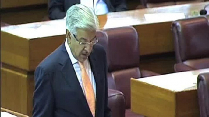 Dunya News - Monsoon rains have killed 77 people in Azad Kashmir and Gilgit Baltistan: Khwaja Asif