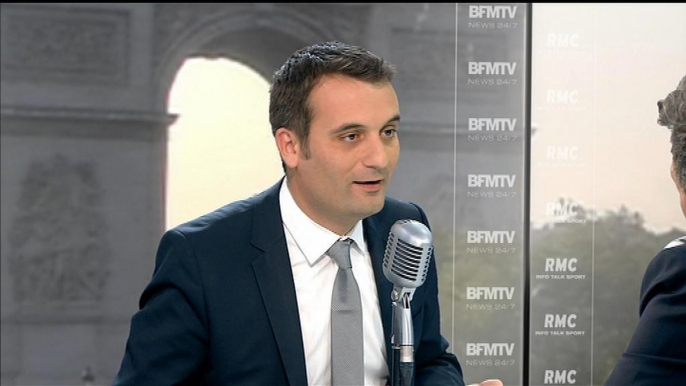 Florian Philippot condamne les attaques racistes à l'encontre de Najat Vallaud-Belkacem