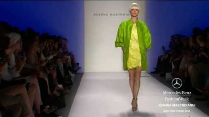 "JOANNA MASTROIANNI" Fashion Show Spring Summer 2014 New York HD by Fashion Channel