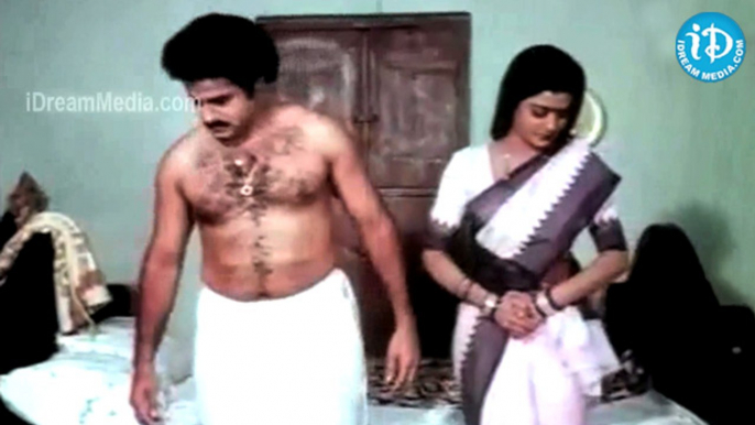 Allari Krishnayya Movie -  Balakrishna, Bhanupriya, Jayanthi, Jaggaiah Emotional Scene