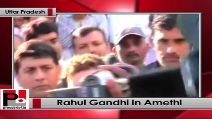 Rahul Gandhi in Amethi: PM playing drums in Japan but ignores people’s issues at home