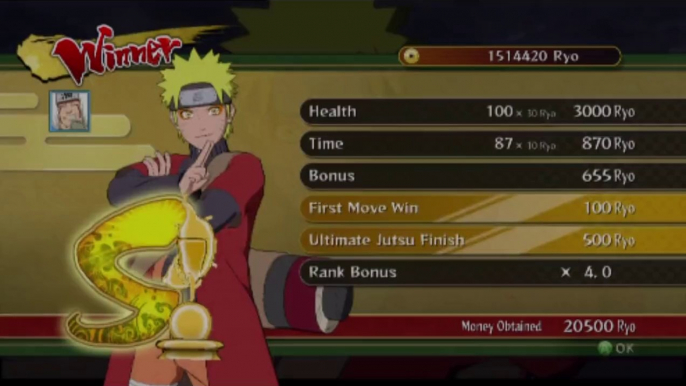 Tutorial For How To Unlock Ino And Naruto (Kimono) In Naruto Shippuden Ultimate Ninja Storm Revolution