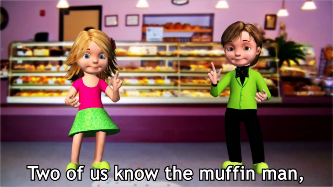 The Muffin Man _ Family Sing Along - Muffin Songs