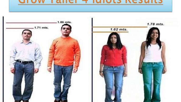 Grow Taller 4 Idiots Review - Increase Height Naturally