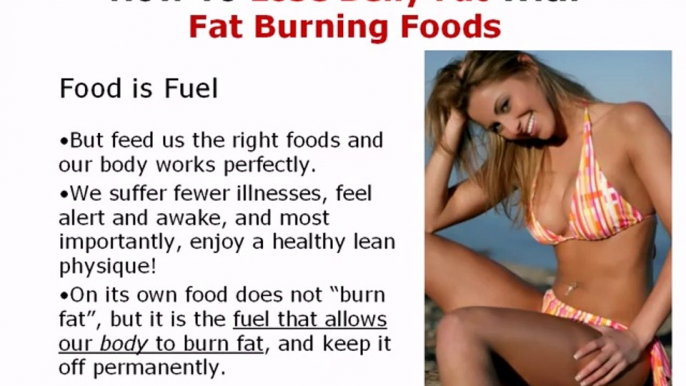 How To Lose Belly Fat With Fat Burning Foods Amazing Workout