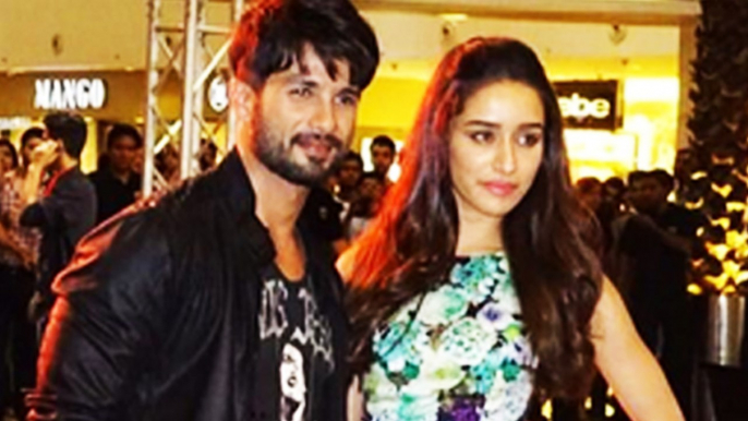 Shahid Kapoor And Shraddha Kapoor Promotes Haider At Infinity Mall