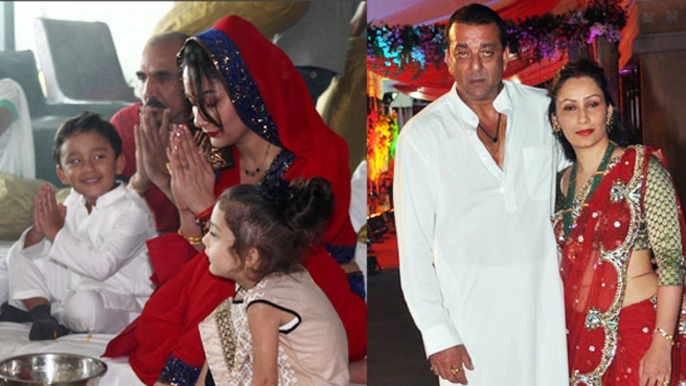 Manyata Dutt Arranges Mata Ki Chowki Without Sanjay Dutt