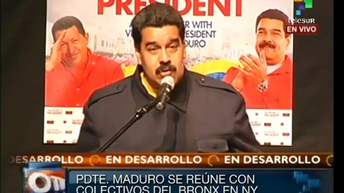 Maduro: "Venezuela will continue to build a 21st century socialism"