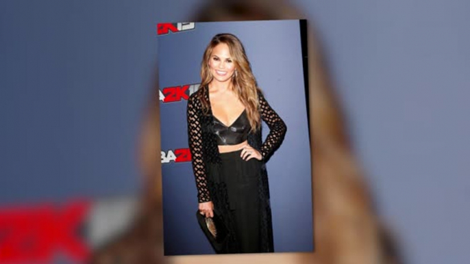 Chrissy Teigen Smolders On The Red carpet For The NBA 2K15 Launch Event