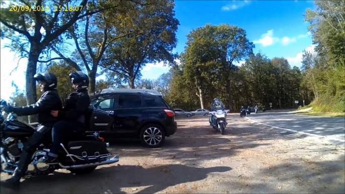 "Motards et Motardes 51" &  "Les amis de la moto du 02" sortie dans les Ardennes Belge du 20.21092014