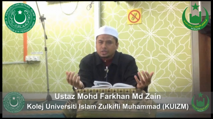 Iman Dan Kehidupan (Siri 42) - Ustaz Mohd Farkhan Md Zain - 25 September 2014