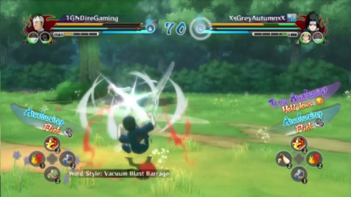 Sasuke Uchiha VS Danzo In A Naruto Shippuden Ultimate Ninja Storm Revolution Ranked Xbox Live Match / Battle / Fight